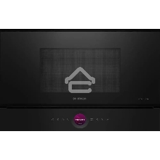 Микроволновая печь встраиваемая Bosch BFL9221B1 черный, 21 л, 900 Вт, переключатели - сенсор/поворотный механизм