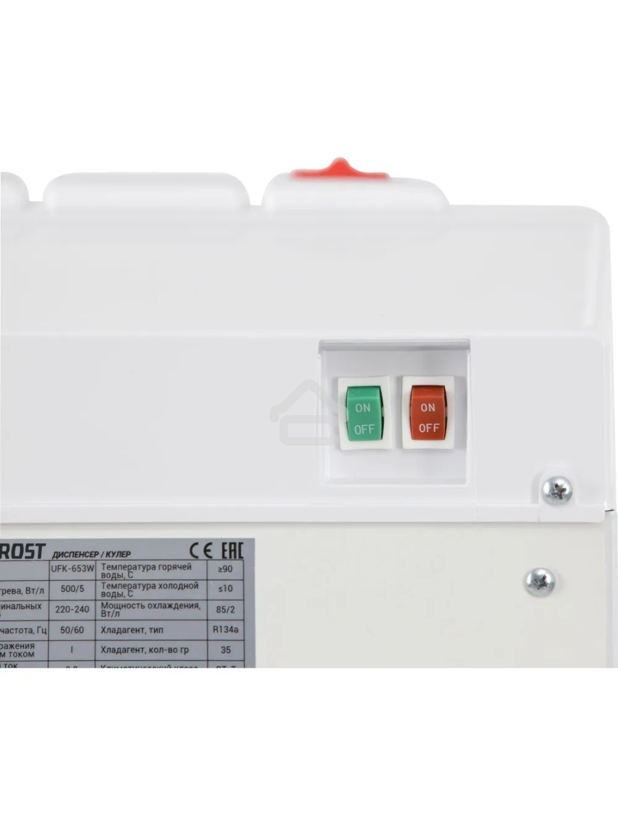 Кулер-диспенсер Nordfrost UFK-653 W, белый