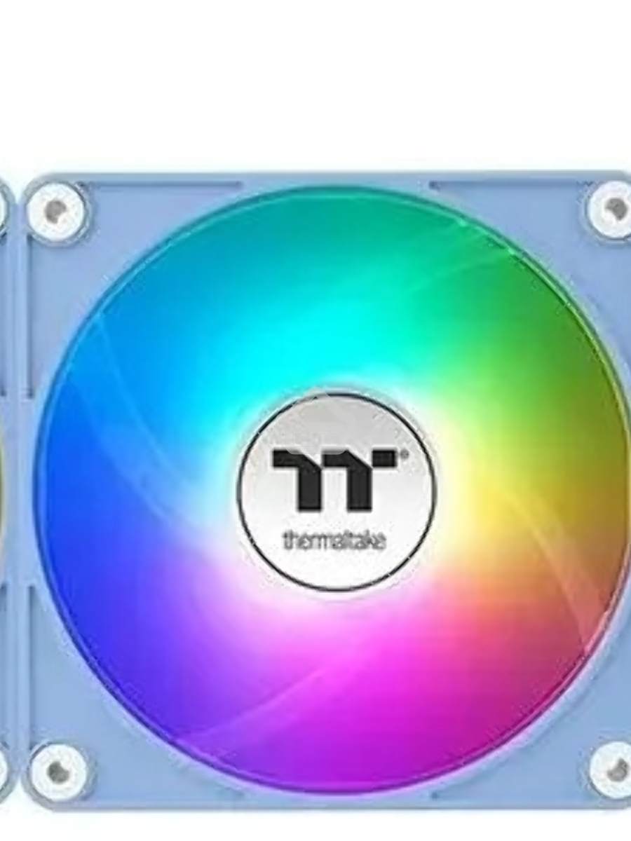 Комплект вентиляторов для корпуса Thermaltake CT120 EX ARGB Sync (3 шт.) голубой, 120 мм, 2000 об/мин, 28.5 дБ, 4 pin