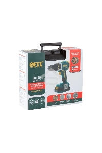 Дрель-шуруповерт Fit 80130, Аккумуляторная, 20В, 2 АКБ, Кейс