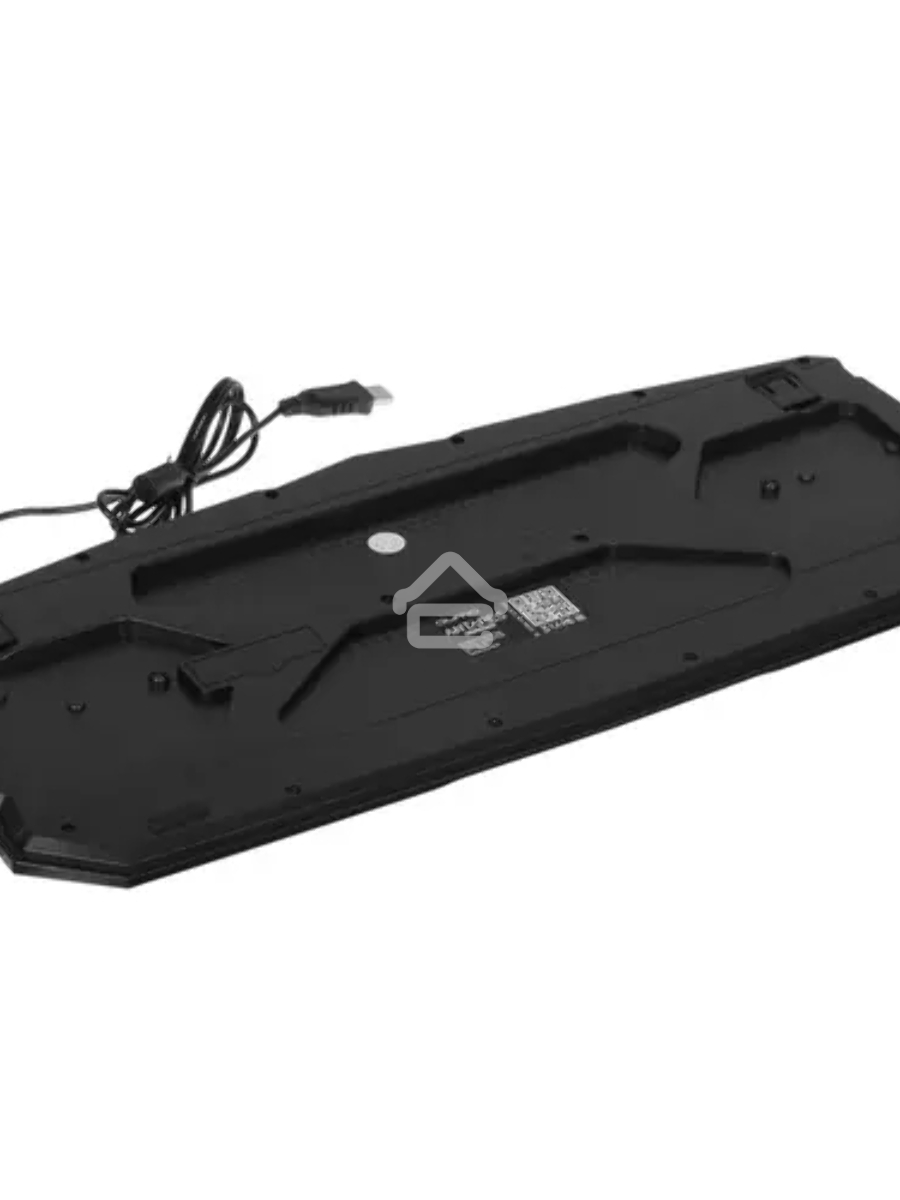 Игровая клавиатура Qumo Antares K60, проводная, 104 + 10 клавиш мультимедиа, встроенные радужная подсветка