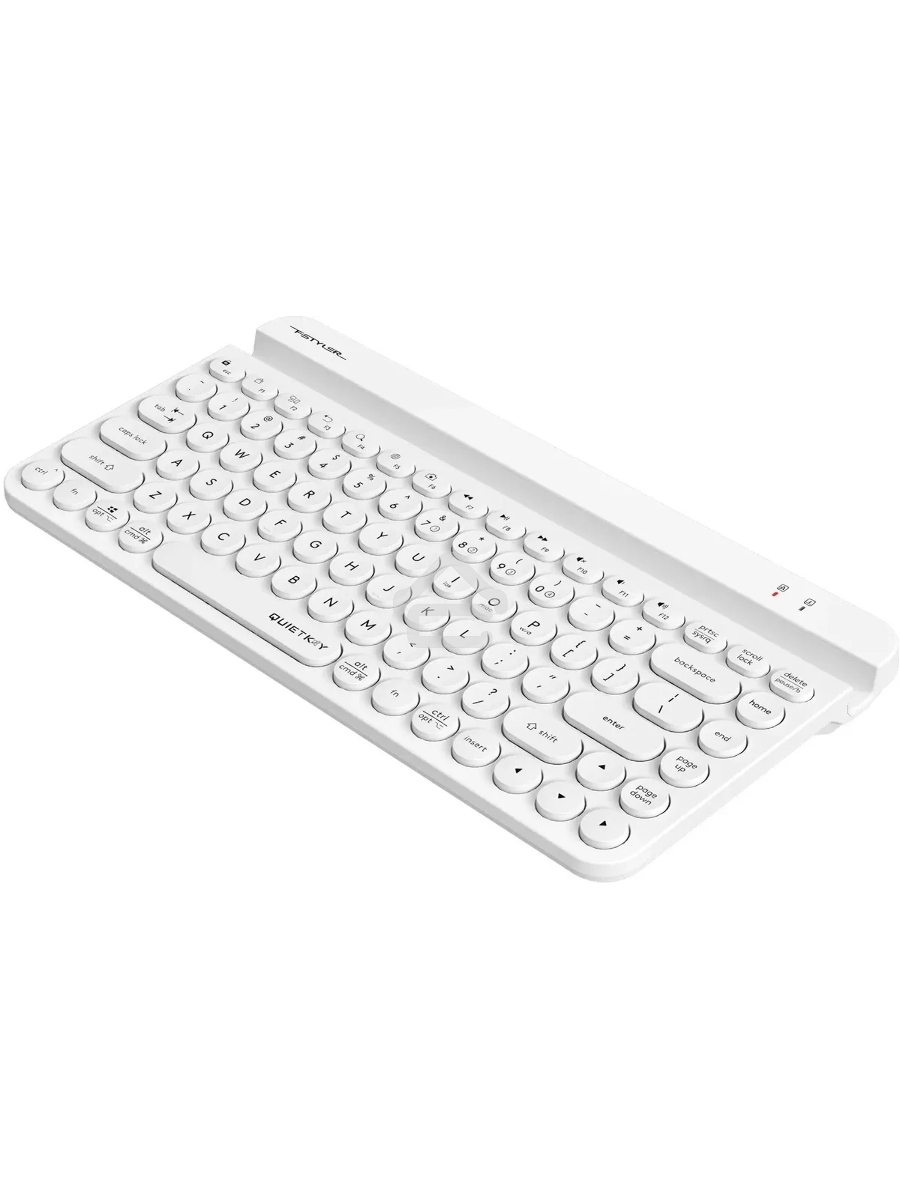 Клавиатура A4Tech Fstyler FBK30 белый USB беспроводная