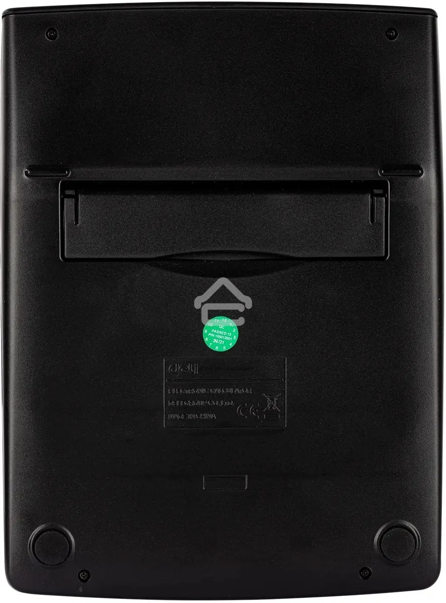 Калькулятор бухгалтерский Deli E39265 серый 16-разр.