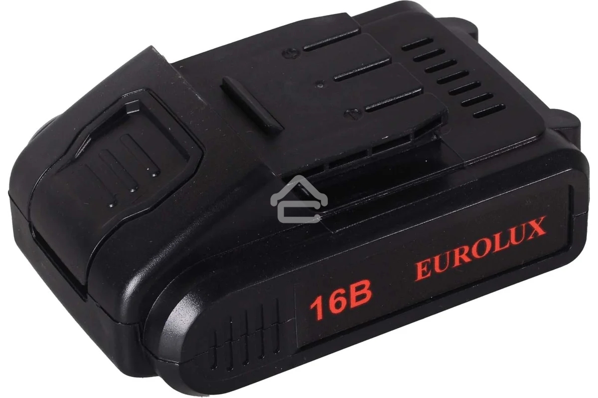 Дрель-шуруповерт Eurolux ДА-16/2Li, Аккумуляторная, 16В