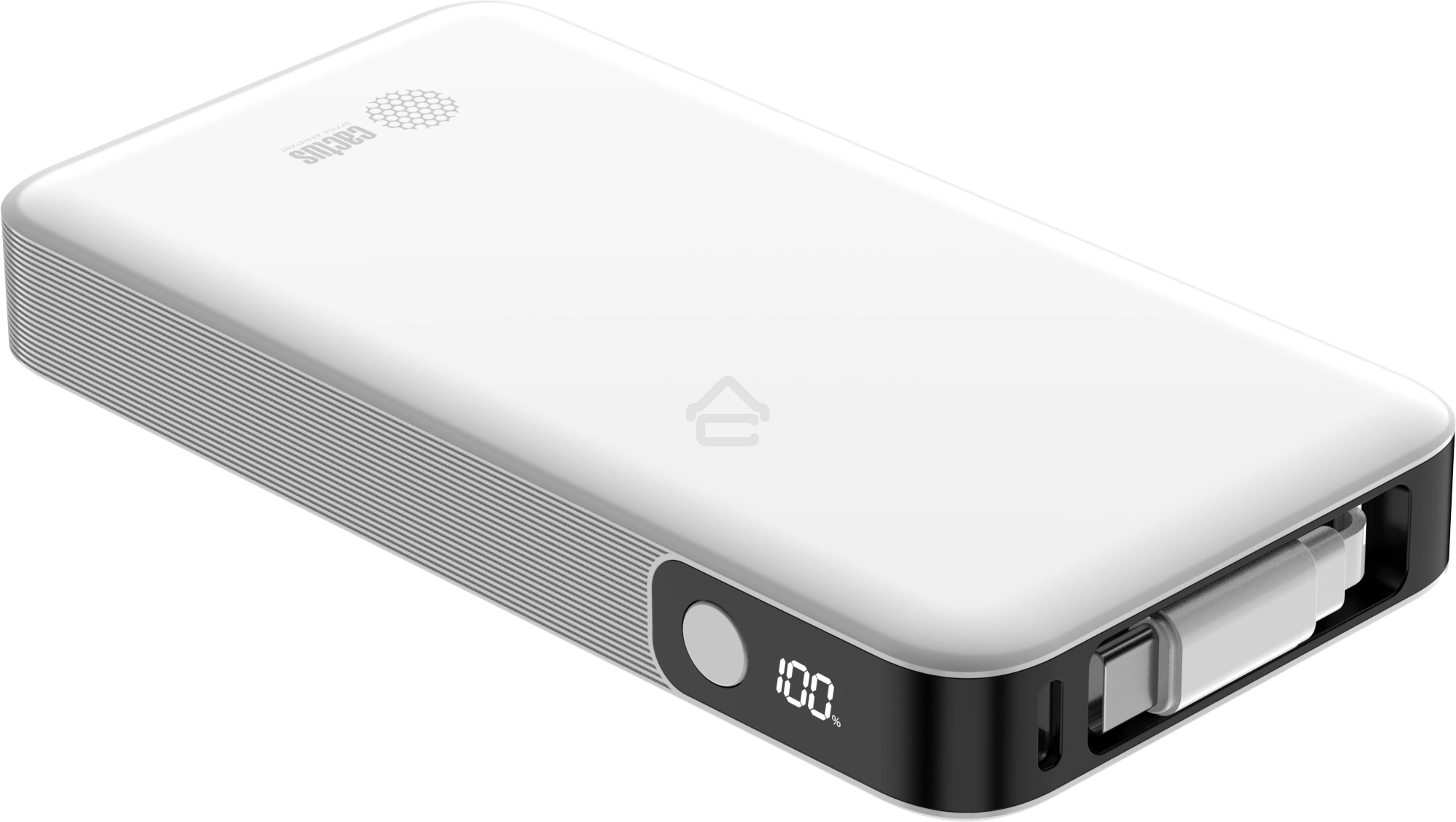 Портативный аккумулятор Cactus CS-PBFSPA-10000 10000mAh 22.5W 4.5A 2xUSB-C белый