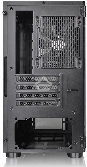 Компьютерный корпус Thermaltake V150 TG CA-1R1-00S1WN-00 Black/Win/SPCC/Tempered Glass*2/120мм Standard Fan*1