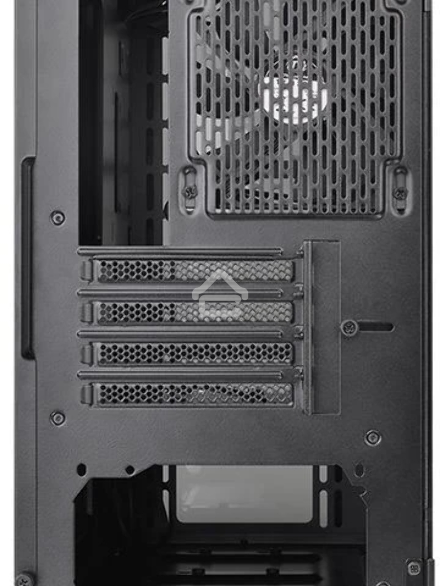 Компьютерный корпус Thermaltake V150 TG CA-1R1-00S1WN-00 Black/Win/SPCC/Tempered Glass*2/ 120mm Standard Fan*1