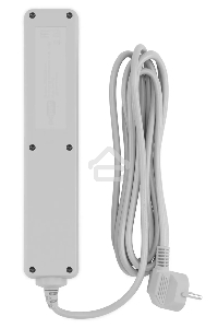 Сетевой фильтр PC Pet AP01006-3-GR 3м (5 розеток) серый