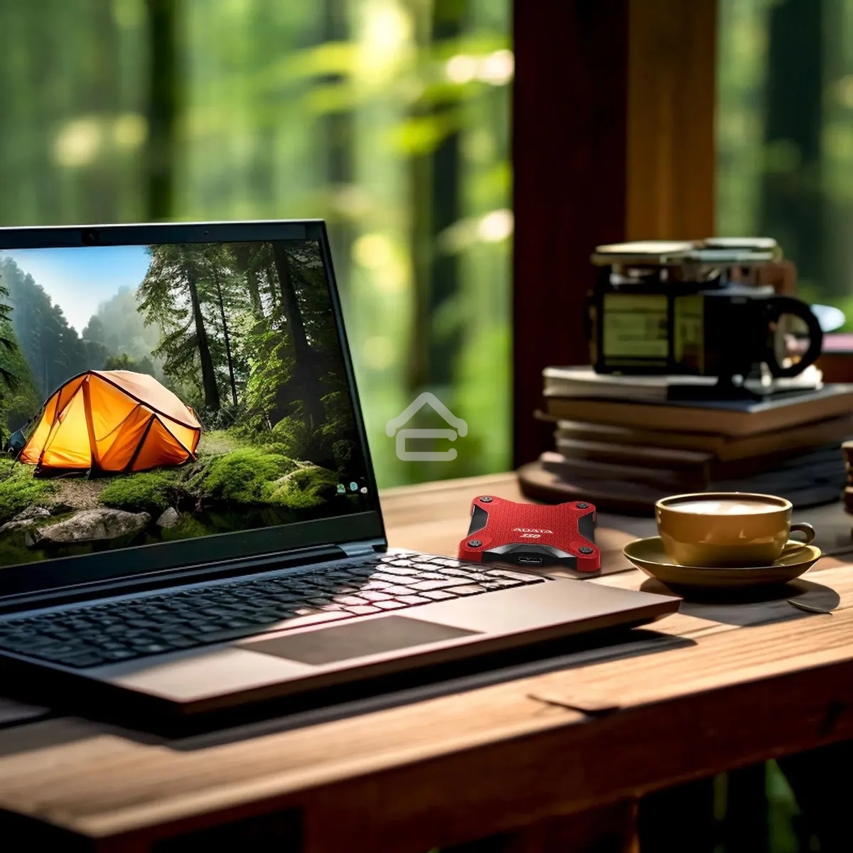 Внешний SSD ADATA SD620, 2TB, USB 3.2 Gen 2 Type-A, R/W 550/480, красный