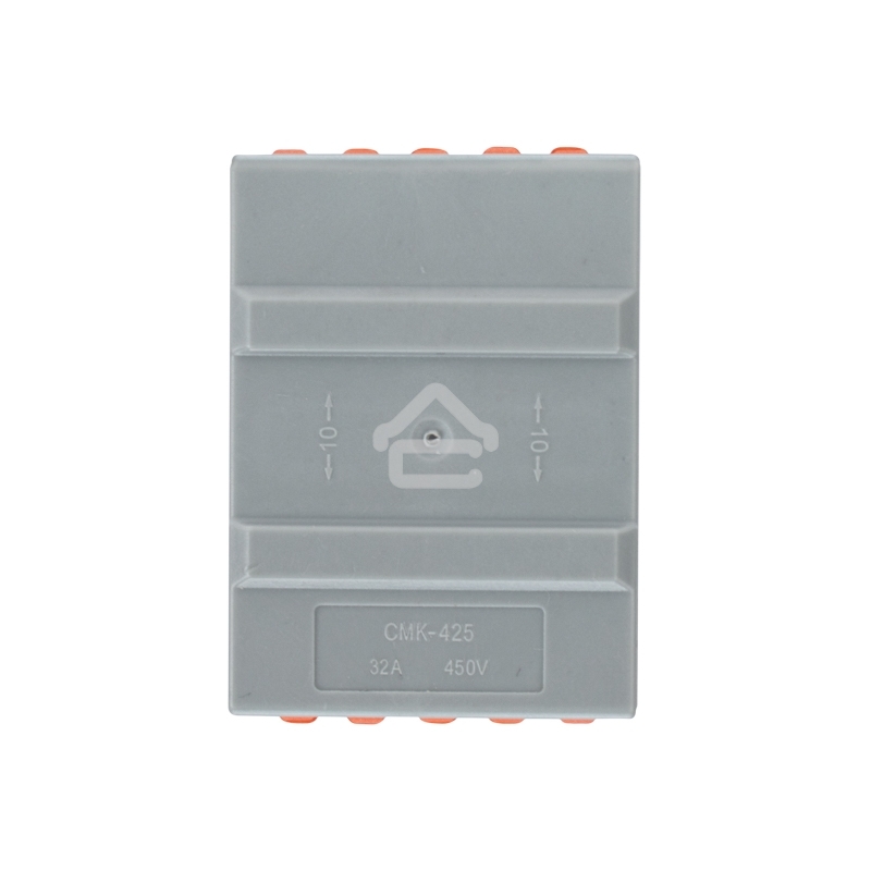 Клемма Rexant СМК 222-425 проходная 5 полюсов (0,08-4 мм²), серый (30 шт/уп)