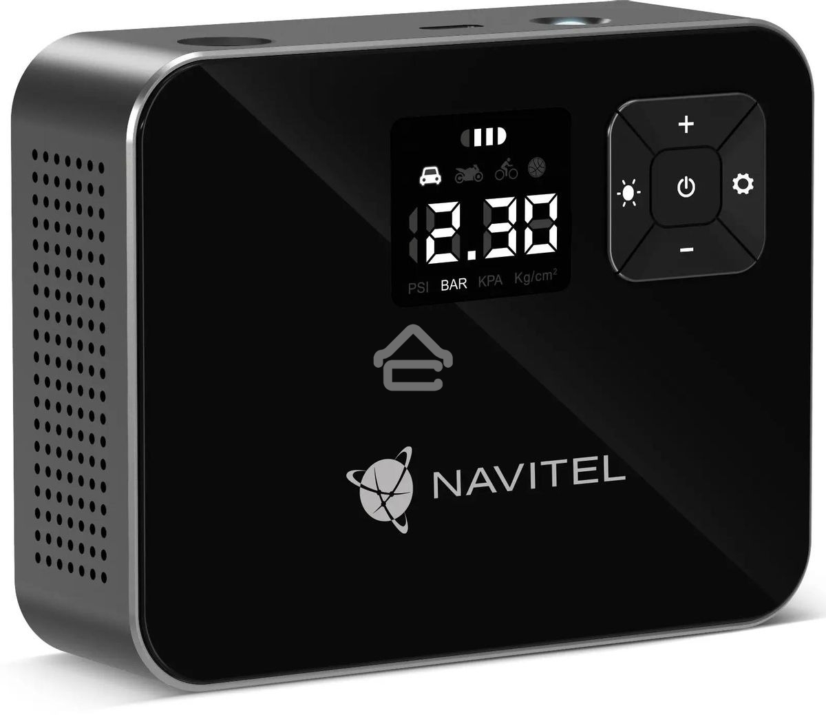 Автомобильный компрессор Navitel AIR 15 AL 15л/мин шланг 0.260м