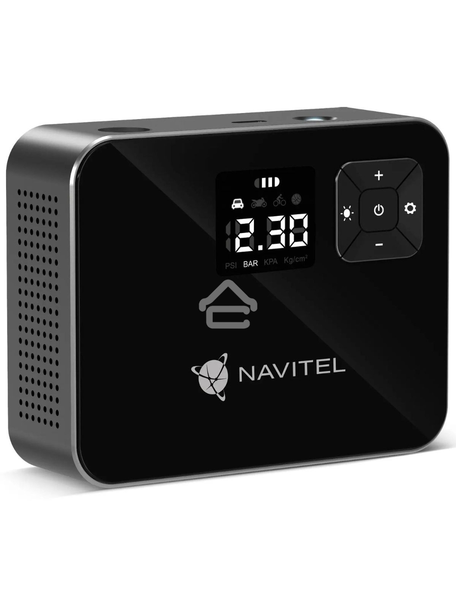Автомобильный компрессор Navitel AIR 15 AL 15л/мин шланг 0.260м
