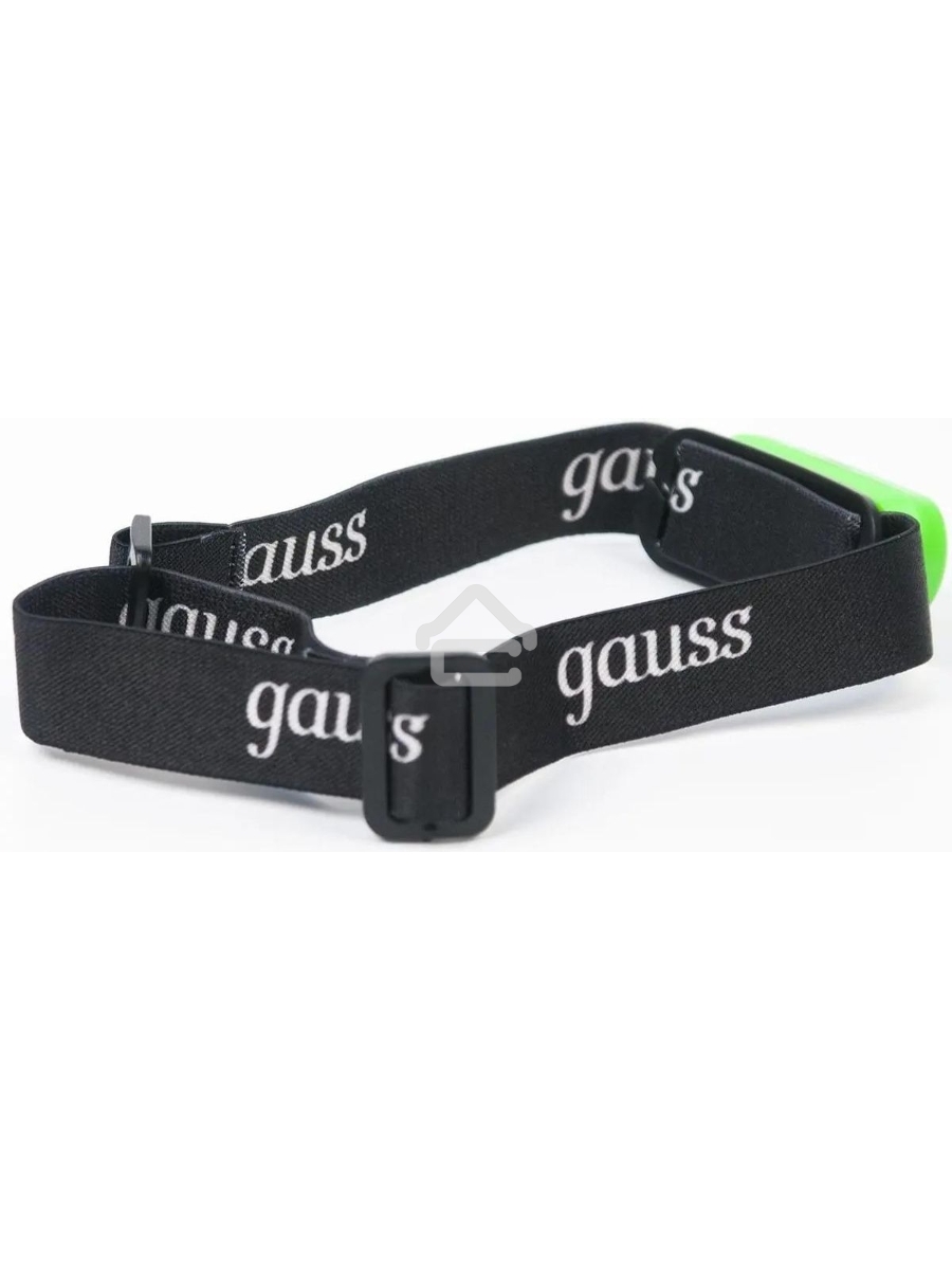 Фонарь налобный GAUSS GFL408 3W 150lm Li-ion 300mAh LED