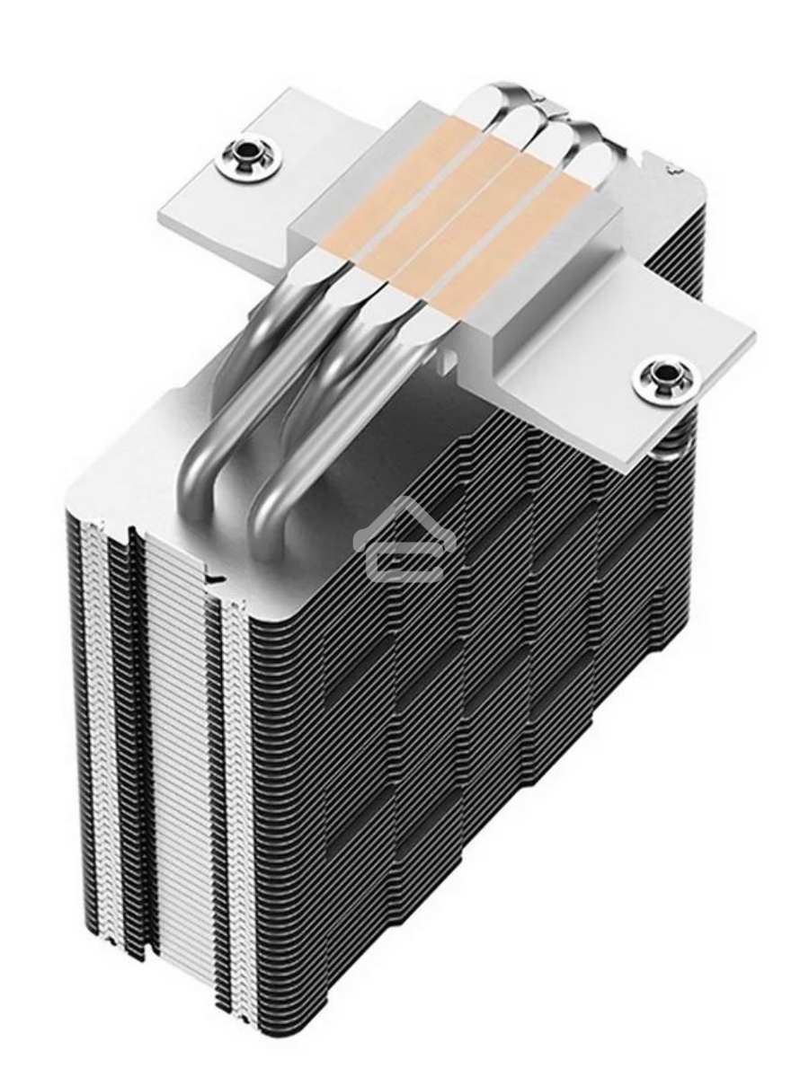 Кулер для процессора DEEPCOOL AG400 черный, 120 мм, алюминий/медь, 2000 об/мин, 31.6 дБ, 4 pin, 220 Вт, 150 мм