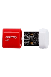 Флеш диск Smartbuy USB Drive 4Gb LARA Red (SB4GBLara-R)