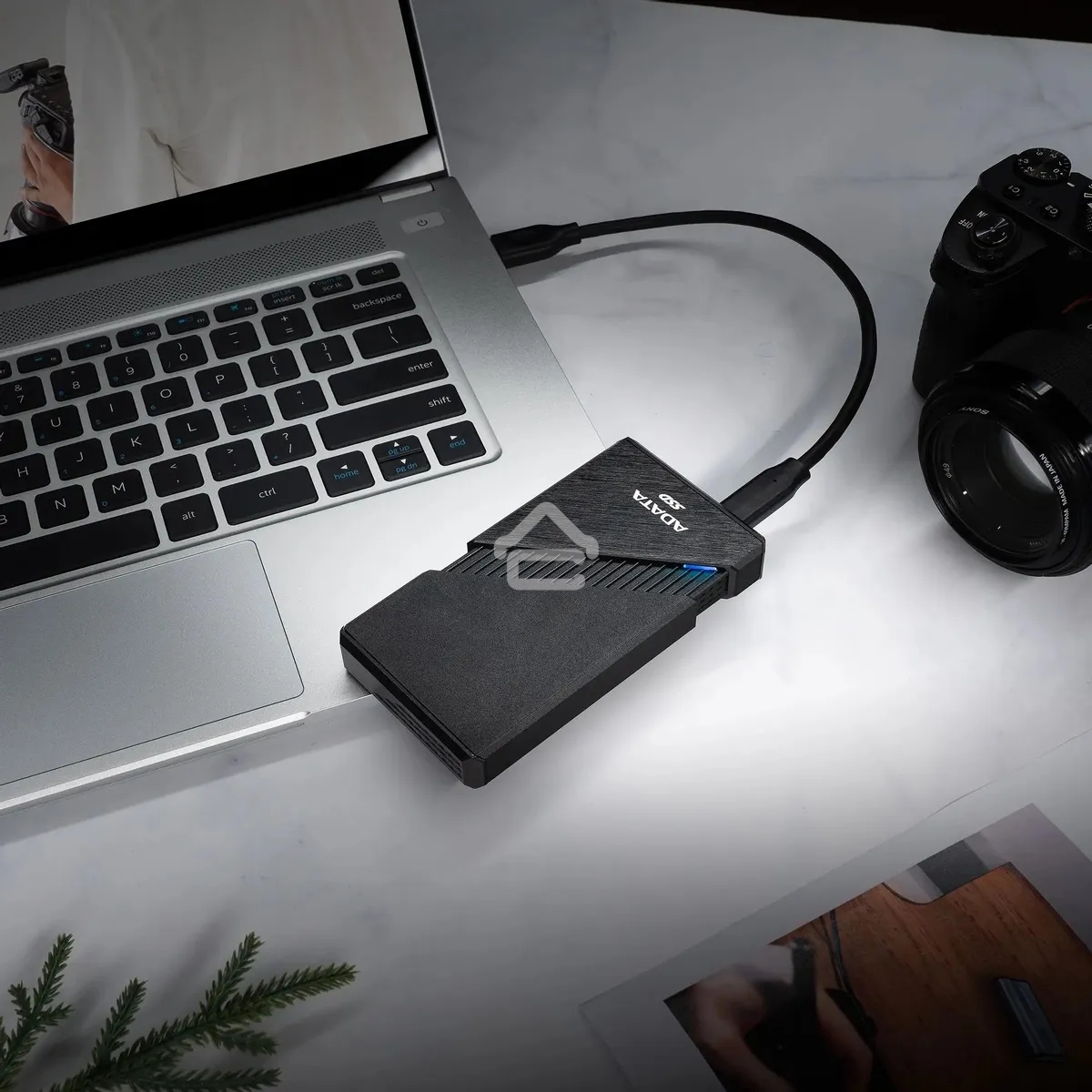 Накопитель SSD USB-C 2TB EXT. черный SE920-2TCBK ADATA