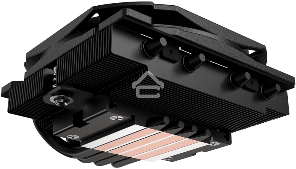 Кулер для процессора ID-COOLING IS-37-XT BLACK черный 92мм алюминий/медь 3600rpm 36db 4-pin 95W 37мм