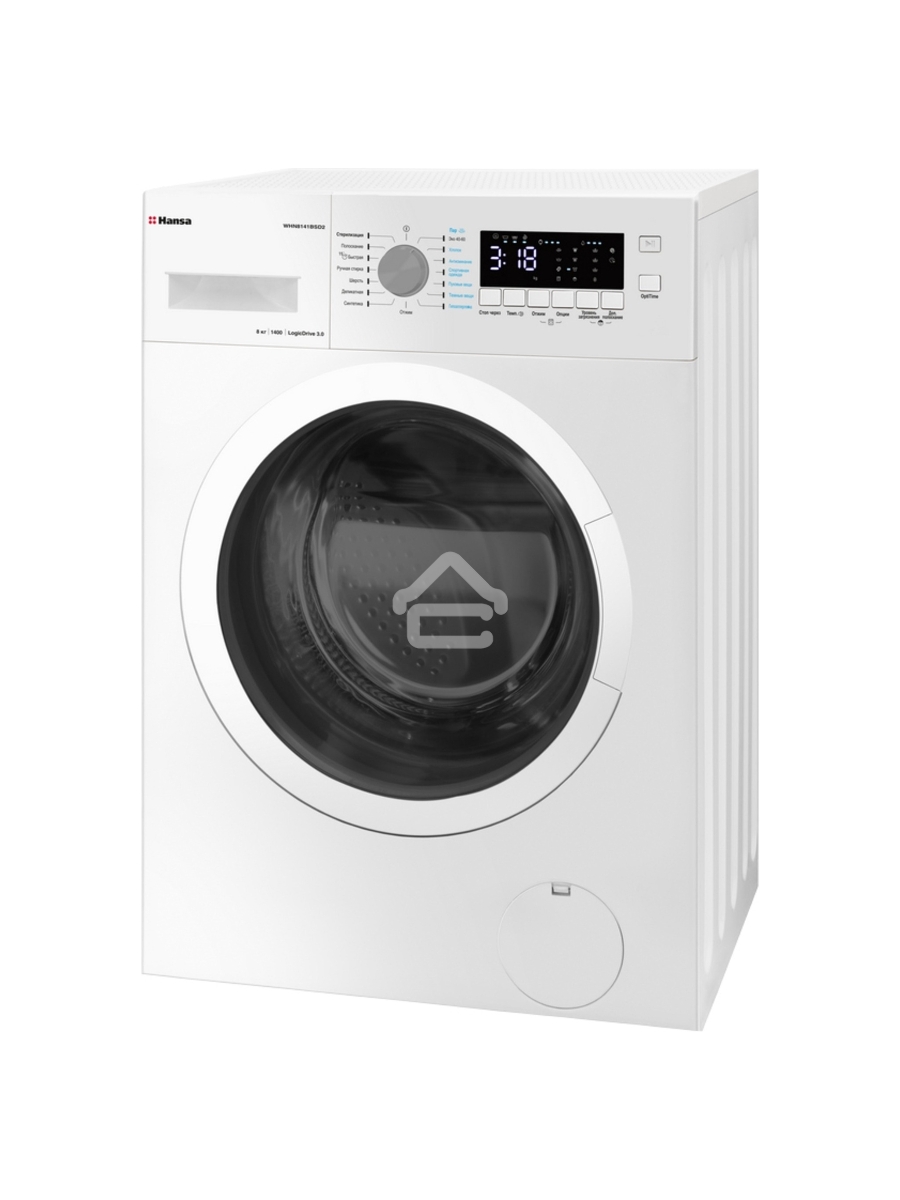 Стиральная машина Hansa WHN8141BSD2 белый загр. фронтальная макс.: 8 кг 1400 об/мин класс: А+++