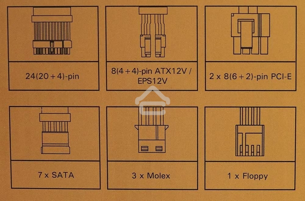 Блок питания Aerocool/Formula ATX 750W MONZA VL-750APB-85 80+ bronze (24+4+4pin) APFC 120мм fan 7xSATA RTL