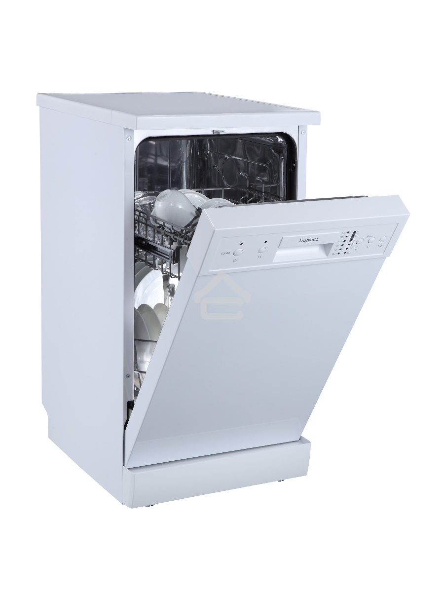 Посудомоечная машина Бирюса DWF-409/6 W, белый, 44.8 см, 9 компл., 49 дБ, класс A++
