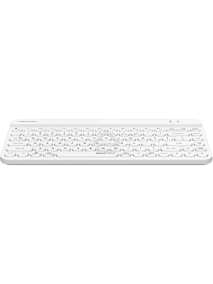 Клавиатура A4Tech Fstyler FBK30 белый USB беспроводная