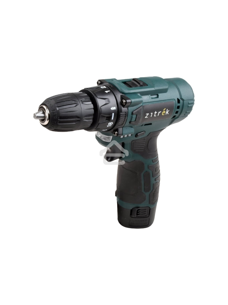 Дрель-шуруповерт Zitrek Green 12V Plus 085-1013, Аккумуляторная, 12В