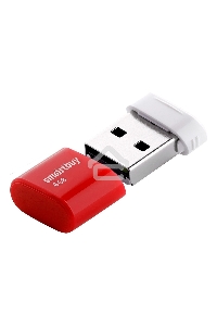 Флеш диск Smartbuy USB Drive 4Gb LARA Red (SB4GBLara-R)