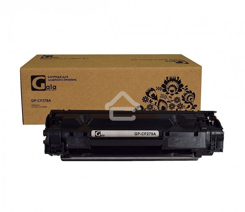 Картридж лазерный GalaPrint GP-CF279A (№79A) черный (1000 стр.) для HP LaserJet Pro M12/M26