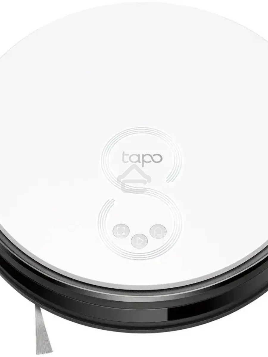 Робот-пылесос TP-Link Tapo RV10 белый/черный, 25 Вт, 2600 мАч Li-Ion, уборка влажная/сухая, пылесборник контейнер 0.4 л