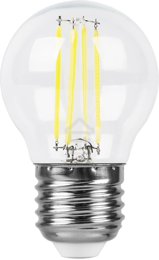 Лампа светодиодная Feron LB-61 филаментная 5W 230V E27 4000K
