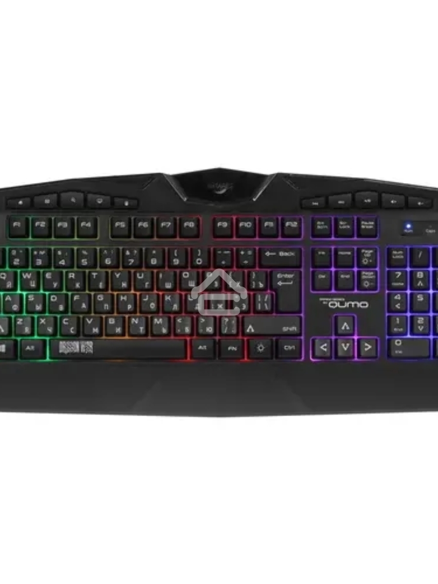 Игровая клавиатура Qumo Antares K60, проводная, 104 + 10 клавиш мультимедиа, встроенные радужная подсветка