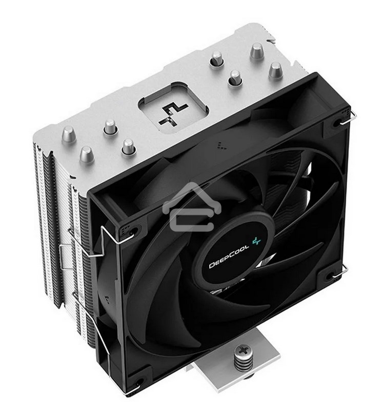 Кулер для процессора DEEPCOOL AG400 черный, 120 мм, алюминий/медь, 2000 об/мин, 31.6 дБ, 4 pin, 220 Вт, 150 мм