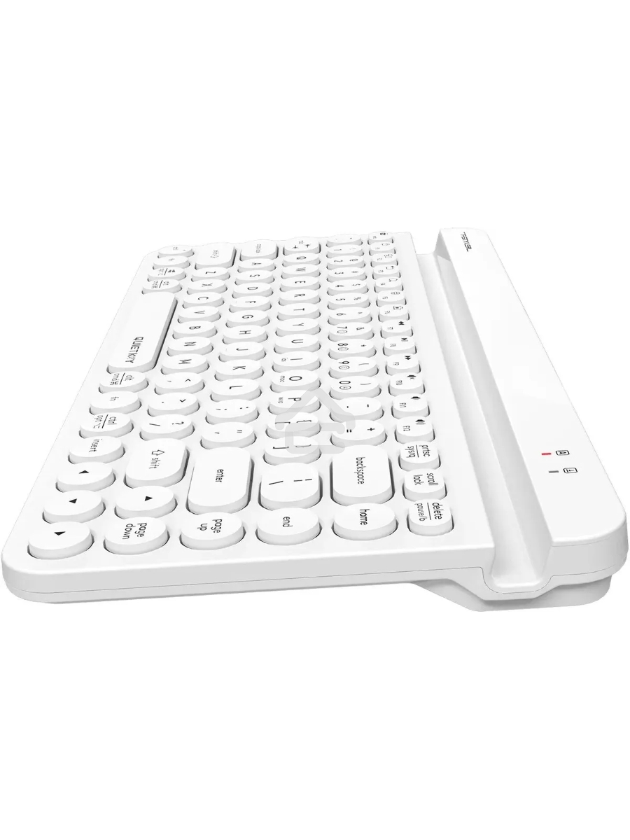 Клавиатура A4Tech Fstyler FBK30 белый USB беспроводная