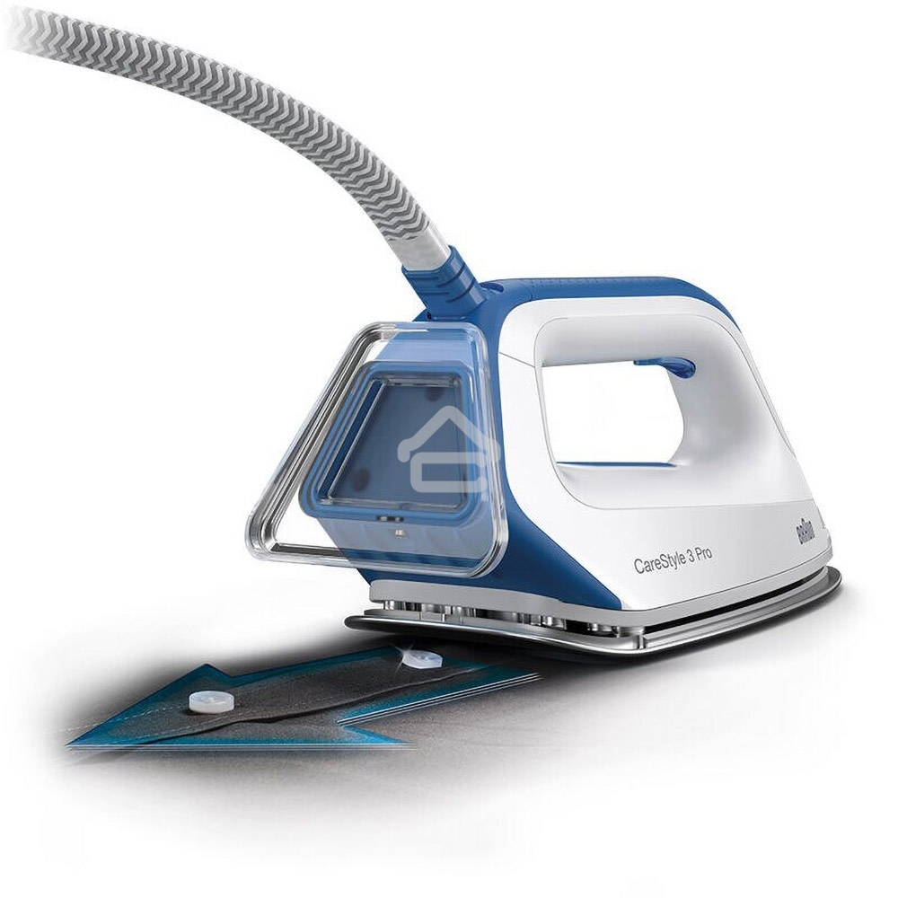 Парогенератор Braun IS3157BL синий/белый, 2400 Вт