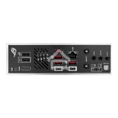 Материнская плата ASUS ROG STRIX B850-I GAMING WIFI, AM5, AMD B850, 2xDDR5, 2xM.2, 2xSATA, PCIe 4.0 x16, 1xHDMI, 1xUSB Type-C, 1x2.5Gb LAN, Wi-Fi 7, Bluetooth 5.4, 5xUSB-A 10Gbps, 1xUSB-C 20Gbps, 2xUSB-A 2.0, 3x3.5 мм, S/PDIF, 7.1, Mini-ITX