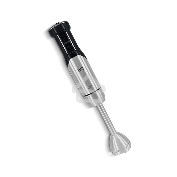 Блендер BQ HB421PS Steel-Black. Мощность 1400Вт, Режим Турбо 4 в1: Насадка для пюре + блендер+ миксер + измельчитель