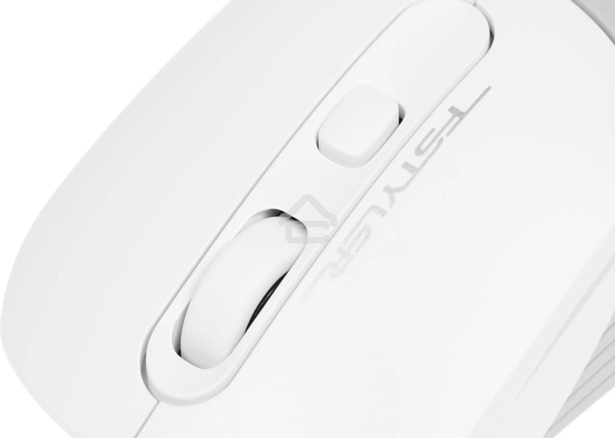 Мышь беспроводная A4Tech Fstyler FG10S белый/серый, 2000 dpi, радиоканал, USB, кнопки - 4