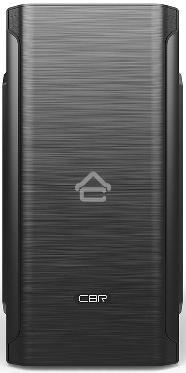 Компьютерный корпус CBR mATX Minitower MX10, c БП PSU-ATX400-08EC (400W/80мм), 2*USB 2.0, HD Audio+Mic, черный