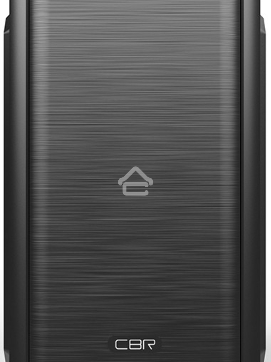 Компьютерный корпус CBR PCC-MATX-MX10-400W2 Компьютерный корпус mATX Minitower MX10, c БП PSU-ATX400-08EC (400W/80mm), 2*USB 2.0, HD Audio+Mic, Black