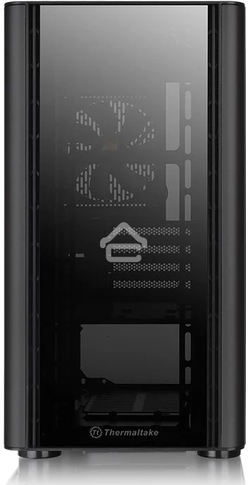 Компьютерный корпус Thermaltake V150 TG CA-1R1-00S1WN-00 Black/Win/SPCC/Tempered Glass*2/120мм Standard Fan*1