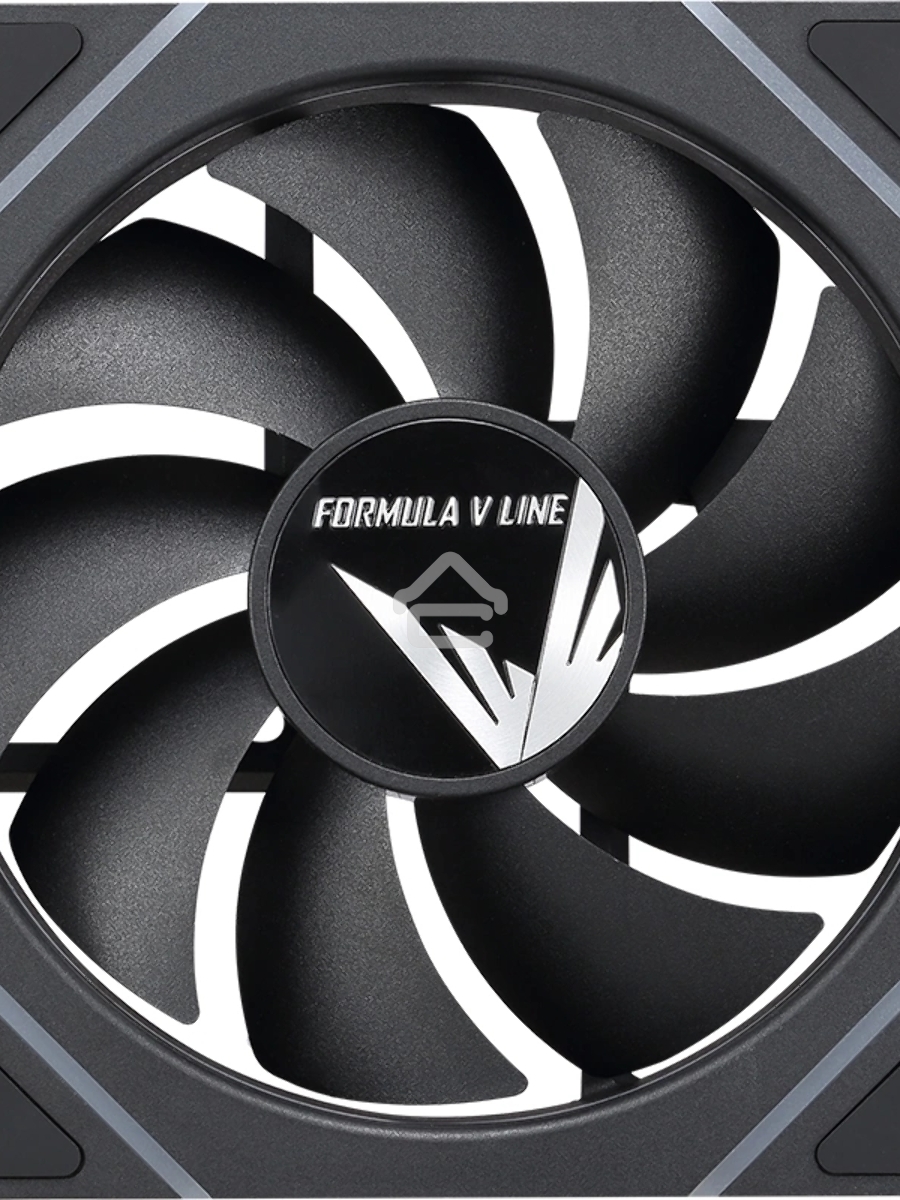 Вентилятор для корпуса Aerocool / Formula Floe Plus 12BK ARPW ARGB черный, 120 мм, 1500 об/мин, 26.8 дБ, 4 pin