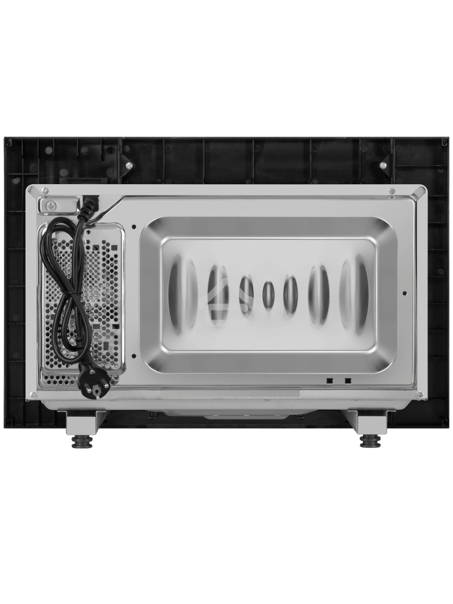 Микроволновая печь встраиваемая Maunfeld JBMO820GS01 нержавеющая сталь, 20 л, 1080 Вт, переключатели - поворотный механизм/кнопки