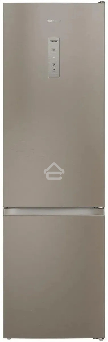 Холодильник Hotpoint HT 6200 BZ бронзовый двухкамерный 240/83л морозилка снизу, No Frost