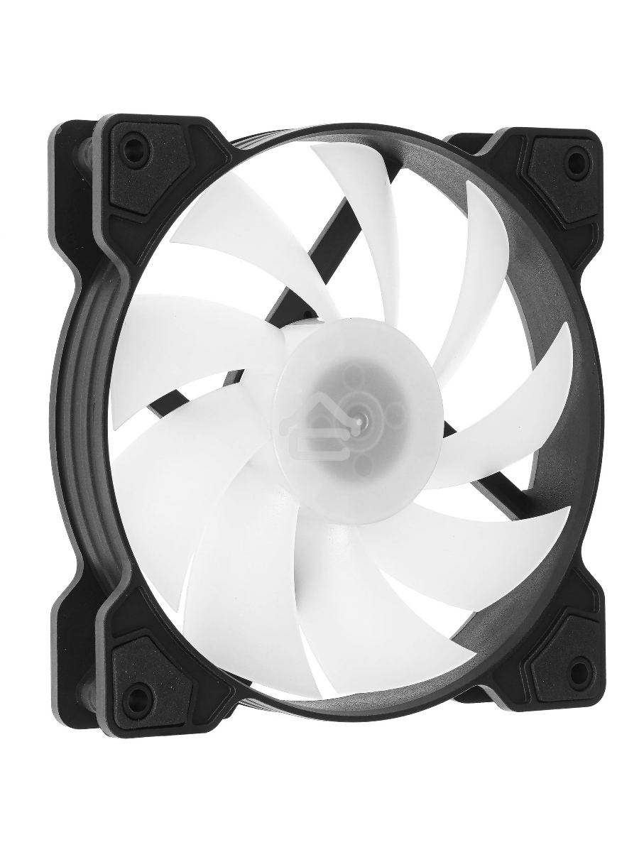 Вентилятор для корпуса Powercase M2 черный, 120 мм, 1500 об/мин, 29.58 дБ, 4 pin