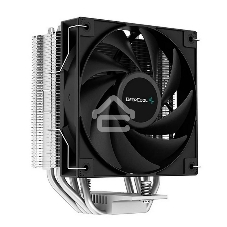 Кулер для процессора DEEPCOOL AG400 черный, 120 мм, алюминий/медь, 2000 об/мин, 31.6 дБ, 4 pin, 220 Вт, 150 мм