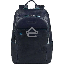 Рюкзак Piquadro Blue Square CA3214B2/BLU2 синий натур.кожа Рюкзак Piquadro Blue Square CA3214B2/BLU2 синий натур.кожа