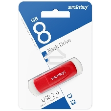 Флешка USB Smartbuy R/W USB UFD 2.0 8 Gb,Scout красный (SB008 Gb2SCR)