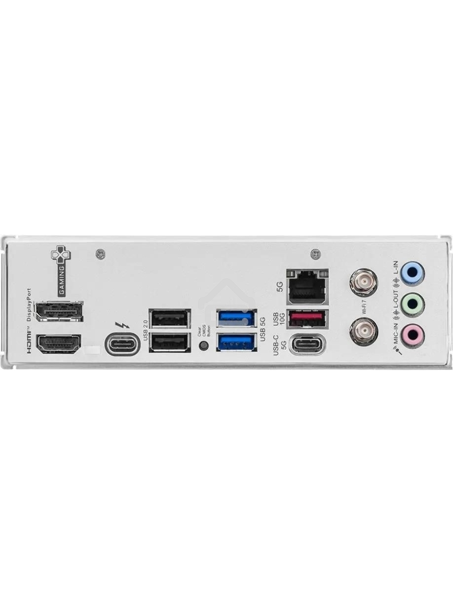 Материнская плата MSI B860M GAMING PLUS WIFI, LGA 1851, Intel B860, 4xDDR5, 4xSATA, 3xM.2, 1xPCIe 4.0 x4, 1xPCIe 5.0 x16, 1xDP, 1xHDMI, 1xUSB-C, 1x 5Gb LAN, 3xUSB-A 2.0, 2xUSB-A 3.2 Gen 1, 1xUSB 3.2 Gen 2, 7.1, 3x3.5 мм, mATX