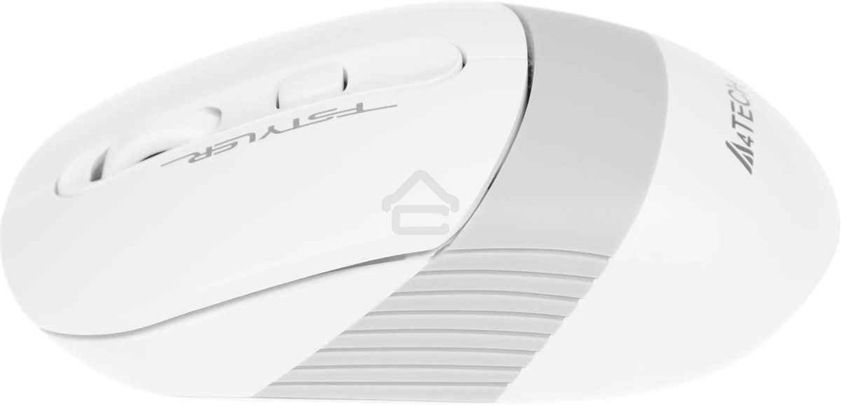 Мышь беспроводная A4Tech Fstyler FG10S белый/серый, 2000 dpi, радиоканал, USB, кнопки - 4