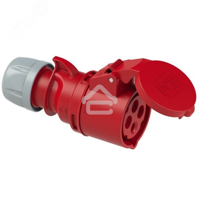 Розетка кабельная 16А/400V/3P+E/IP44